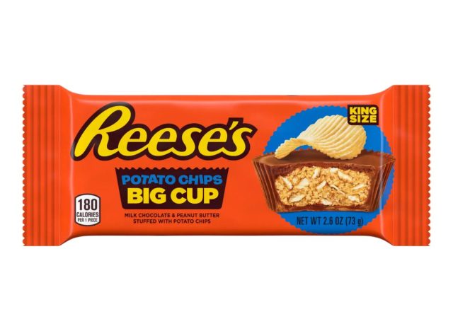 Reese's Big Cups With Potato Chips