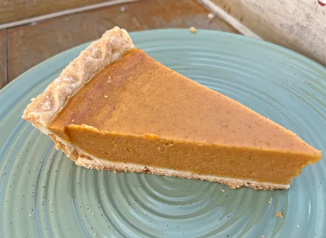 Pumpkin pie from Sam's Club