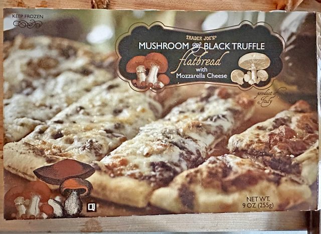 Trader Joe's Mushroom & Black Truffle Flatbread