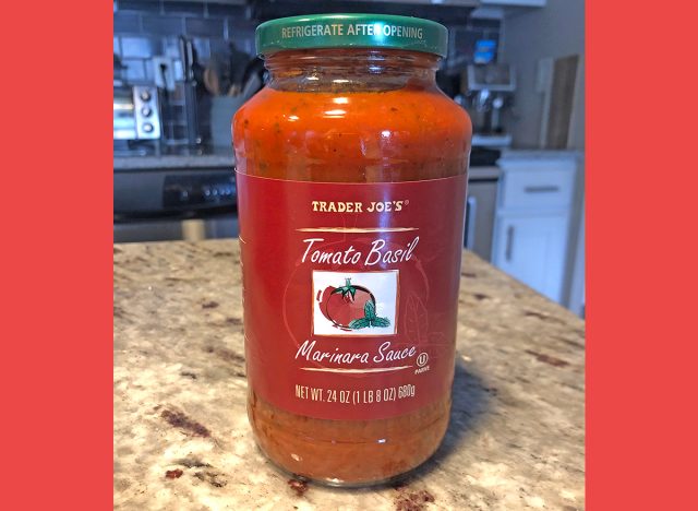 Trader Joe's Tomato Basil Marinara Sauce