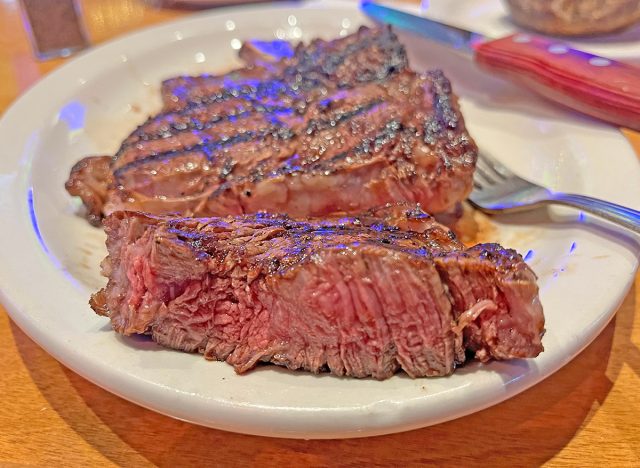 Bone-in ribeye at Texas Roadhouse