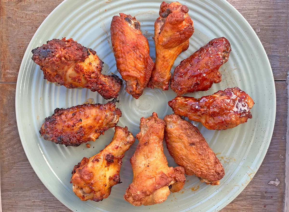 Costco chicken wings taste test