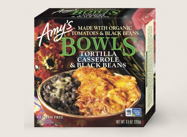 Amy's Tortilla Casserole & Black Beans Bowl