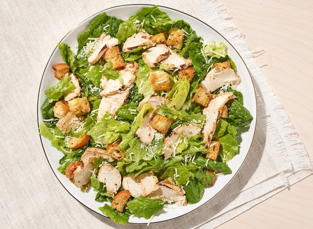 Au Bon Pain Chicken Caesar Asiago Salad