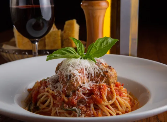 biaggi's spaghetti & meatballs