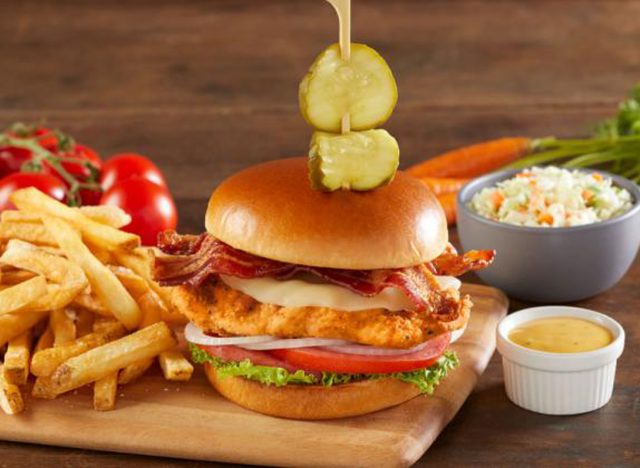 Bob Evans Farmhouse Hand-Breaded Fried Chicken Sandwich