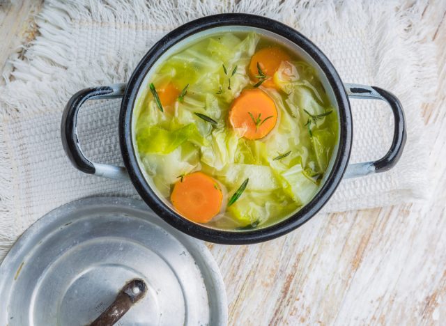 cabbage soup, concept of lazy ways to lose weight