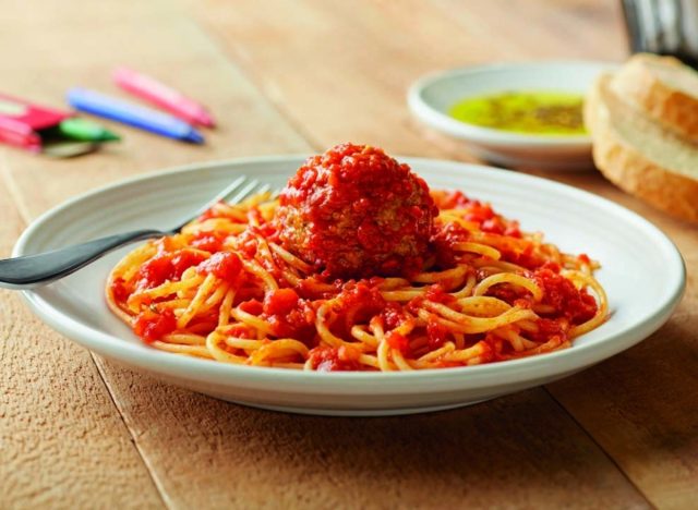 carrabba's spaghetti and meatball