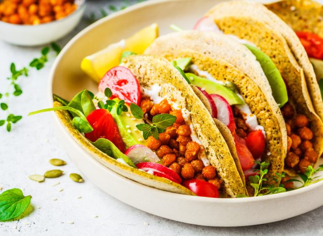 chickpea tacos, concept of air fryer weight loss recipes