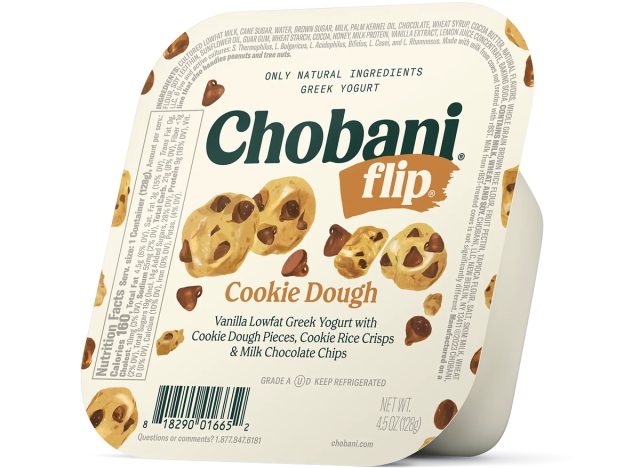 chobani flip cookie dough