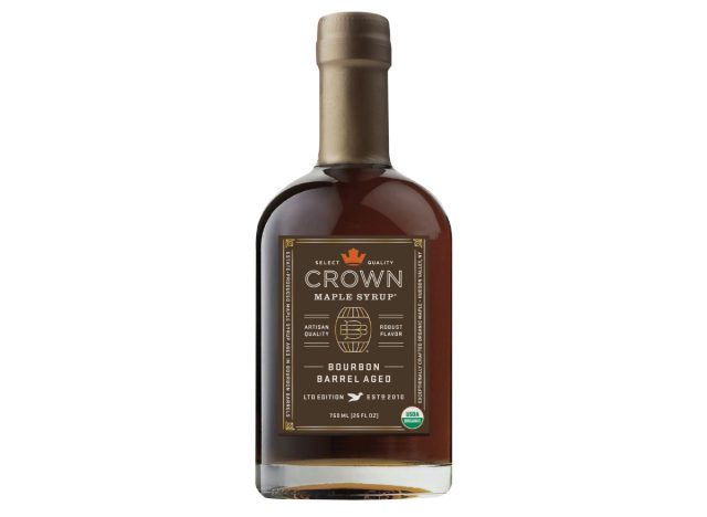 crown maple syrup bourbon barrel aged organic maple syrup