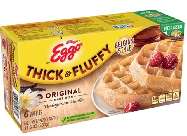 eggo thick fluffy waffles