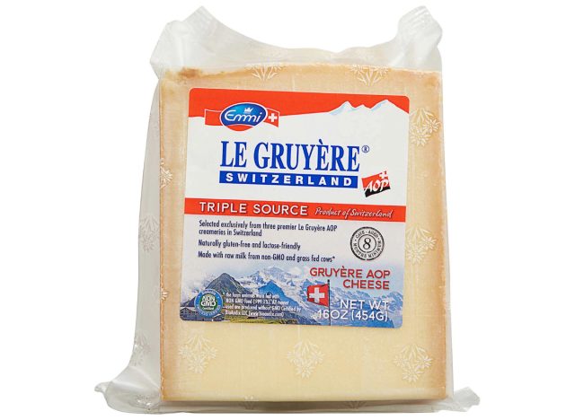 emmi la gruyere switzerland aop triple source cheese