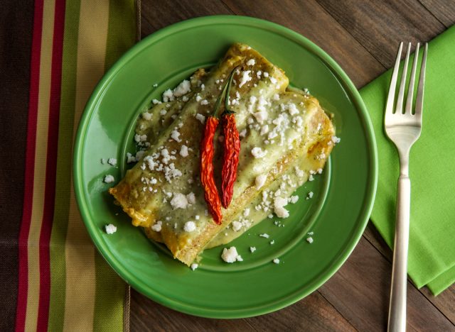 green enchiladas