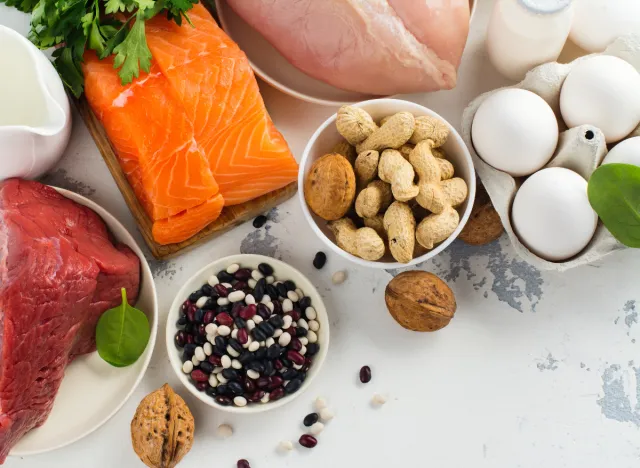 high-protein foods, concept of the best protein for weight loss