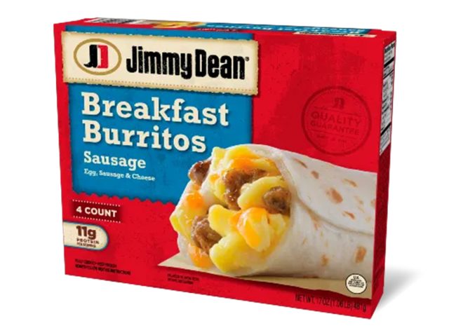 Jimmy Dean Sausage Breakfast Burritos