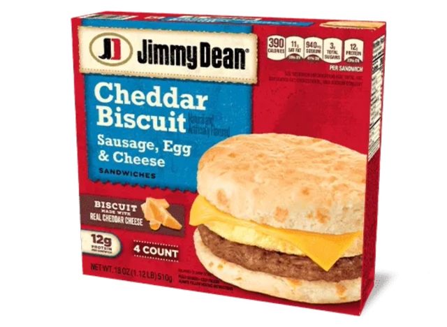 jimmy dean cheddar biscuit sandwich