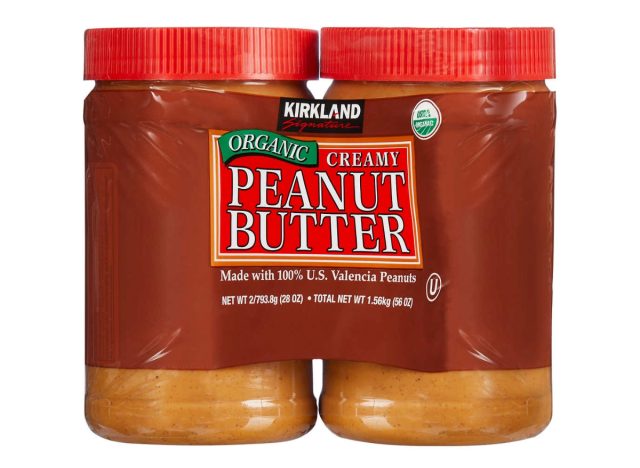 kirkland signature organic creamy peanut butter