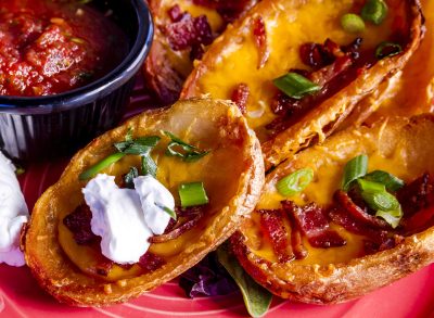 loaded potato skins