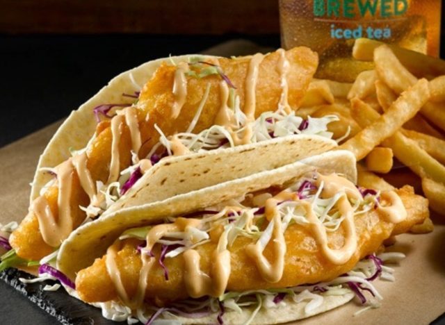 long john silvers baja fish taco