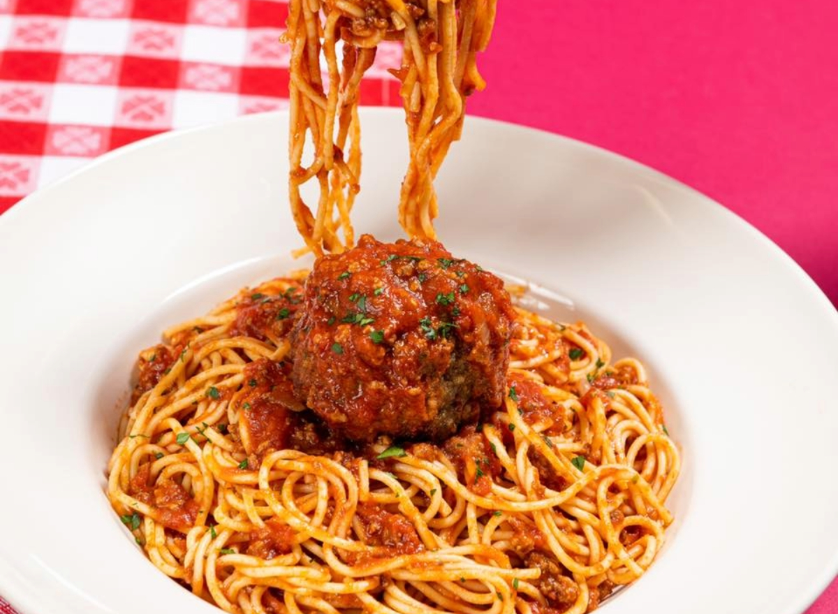 maggiano's little italy spaghetti and meatball