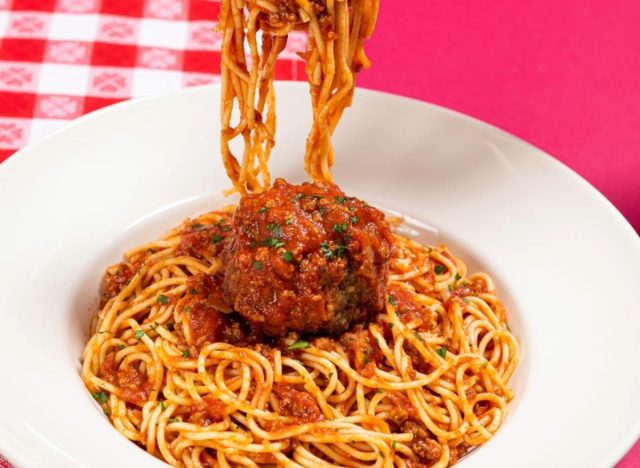 maggiano's little italy spaghetti and meatball
