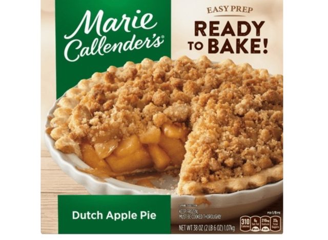 marie callenders ready bake apple pie