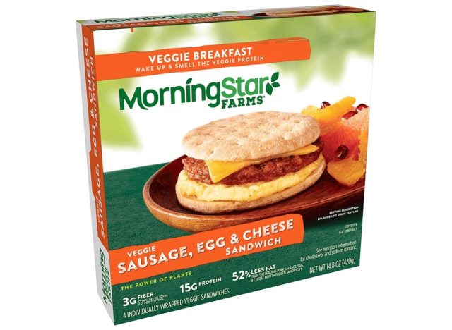 morningstar veggie breakfast sandwich