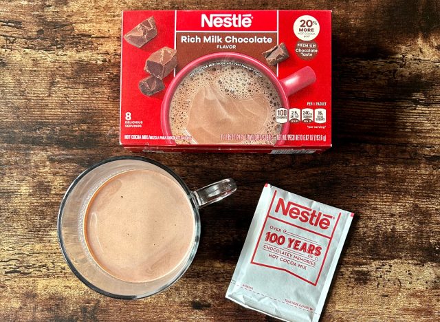 nestlé milk chocolate hot chocolate