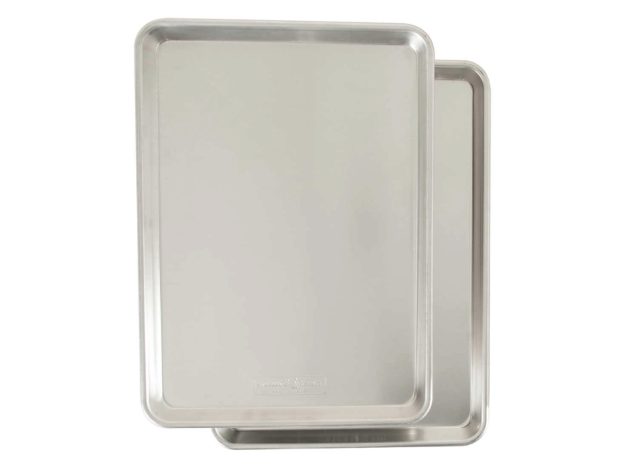 nordic ware naturals aluminum half sheet pans two-pack