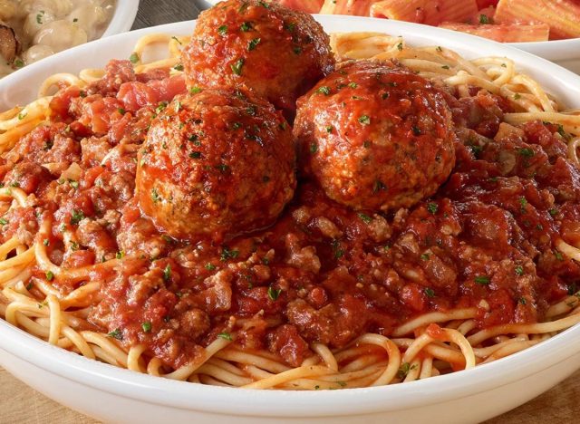 olive garden spaghetti and meatballs
