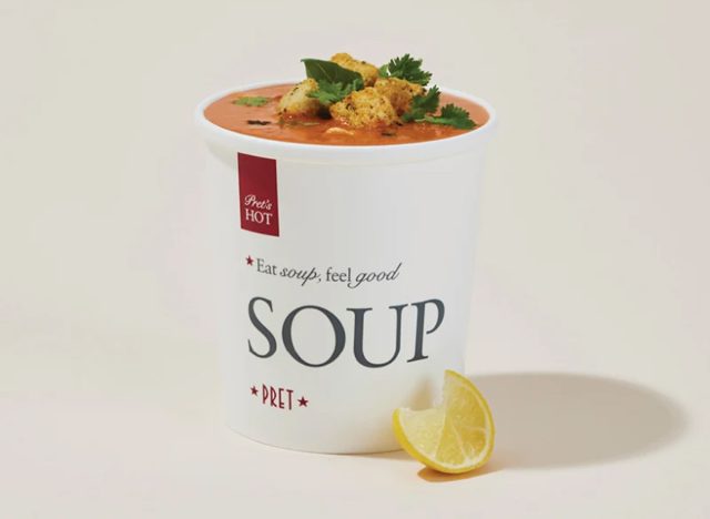 Pret A Manger: Tomato & Feta Soup