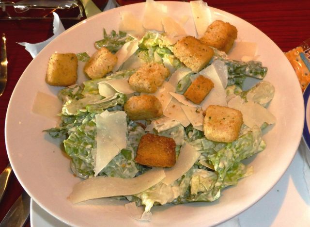 red lobster caesar salad