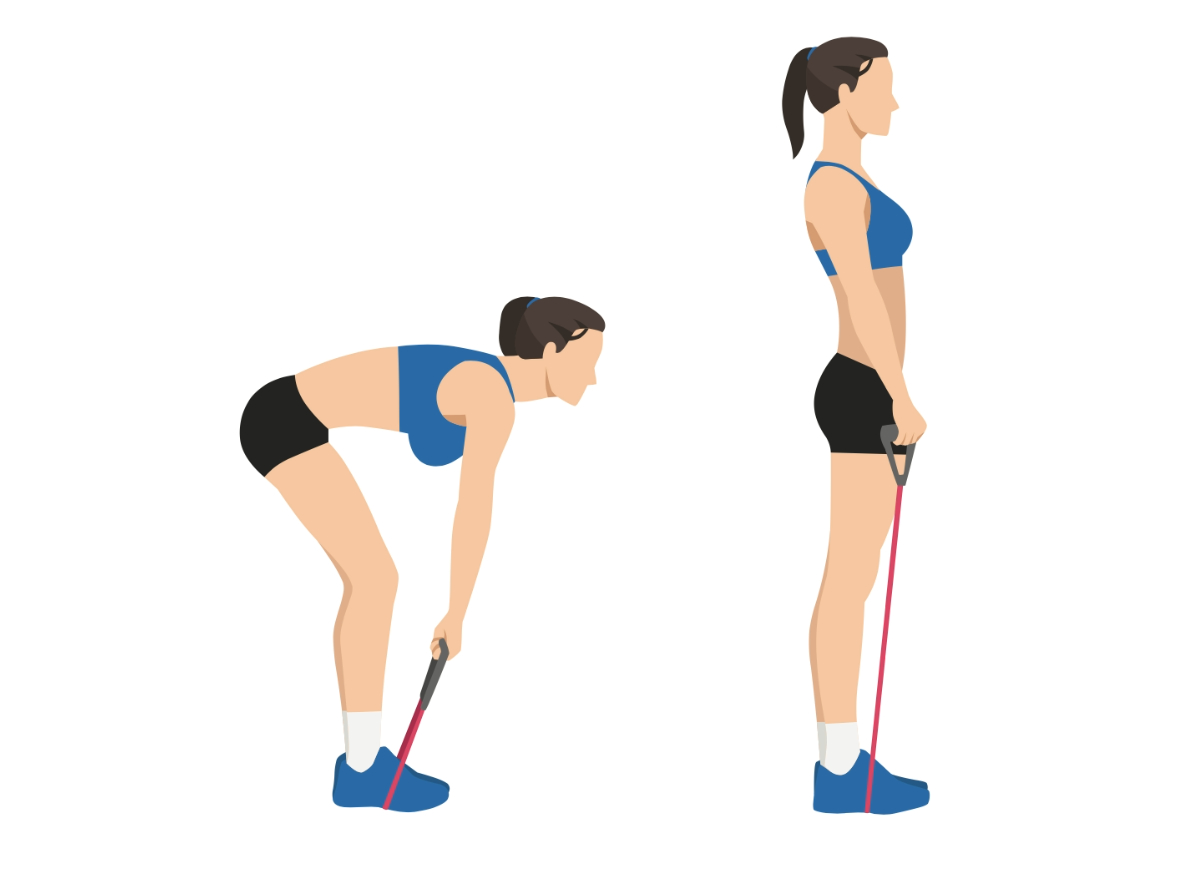 10 Resistance Band Exercises To Lose Butt Fat