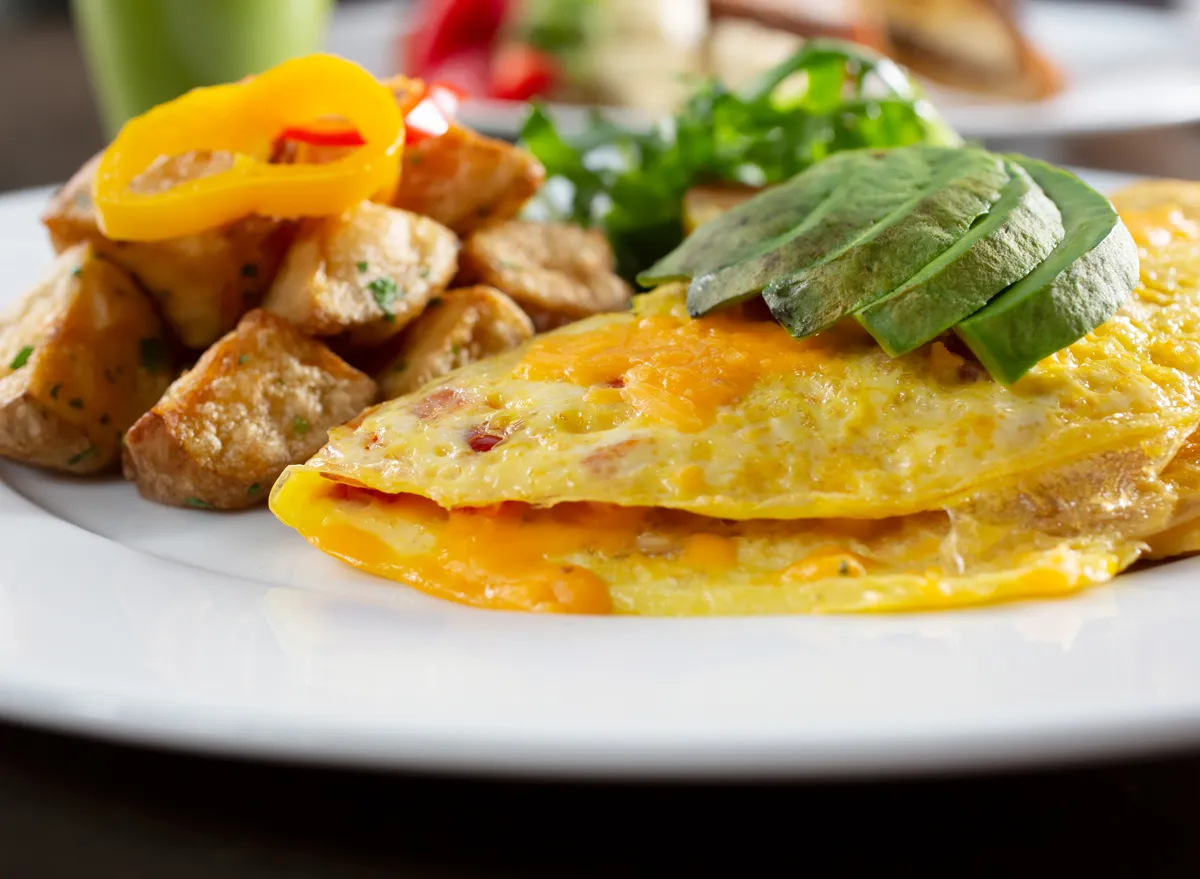 Restaurant omelet