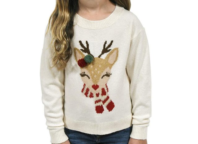 Zunie Girl Holiday Sweater