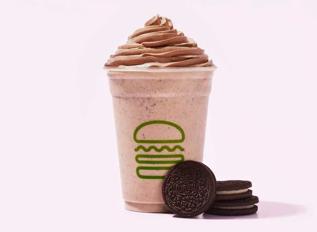 Shake Shack Oreo Cookie Funnel Cake Shake