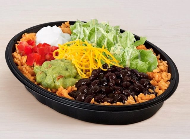 taco bell power veggie bowl