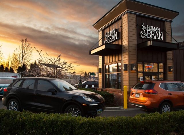 the drive through at the human bean