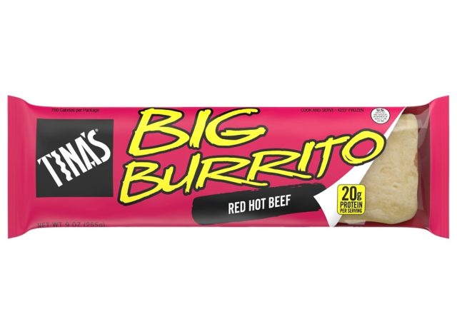 tina's red hot beef big burrito