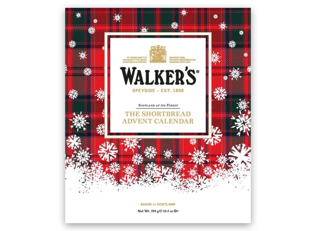 walker's shortbread advent calendar