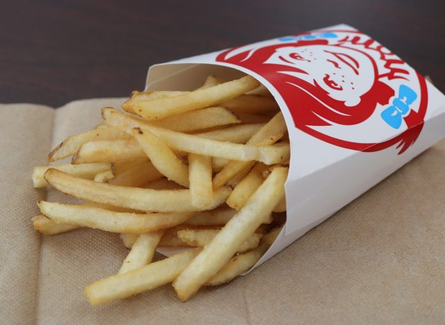 wendy's hot and crispy fries