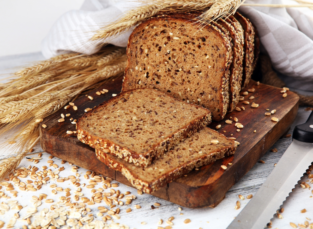 whole grain bread, concept of best bad carbs for weight loss