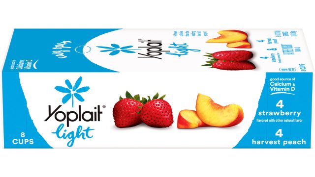 Yoplait Light Strawberry / Harvest Peach