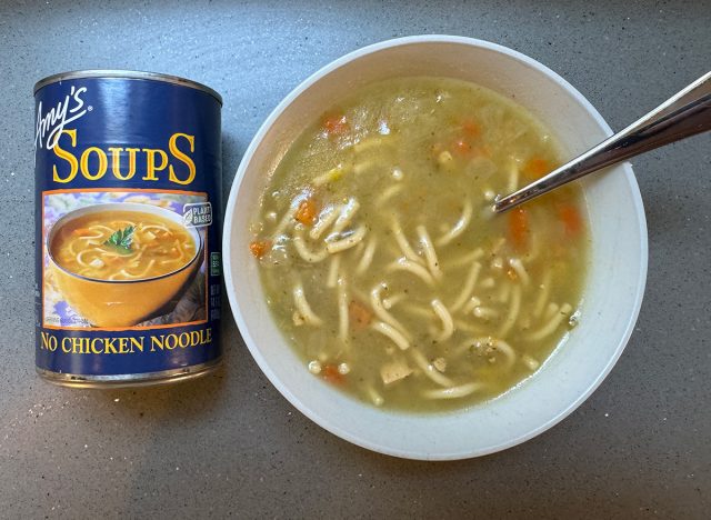 Amy's No Chicken Noodle Soup