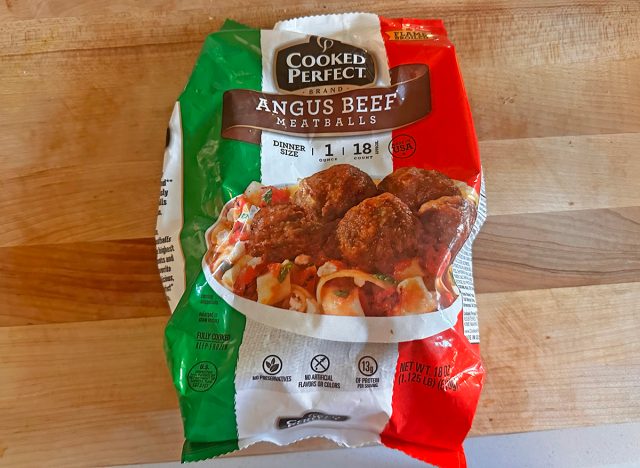 Cooked Perfect Angus Beef Meatballs