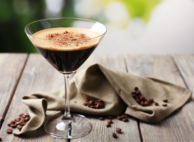 Aviation gin espresso martini