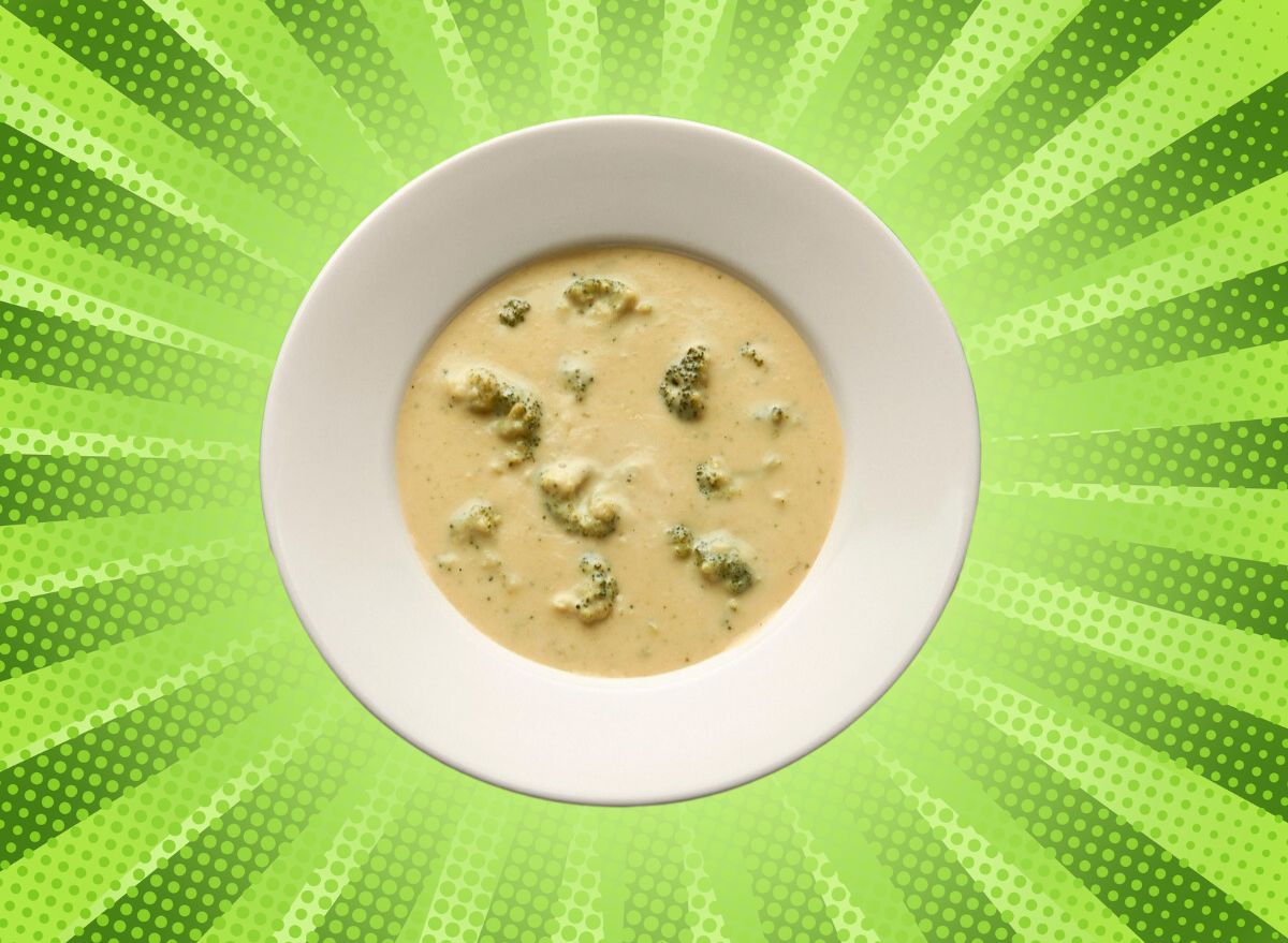 Broccoli cheese soup