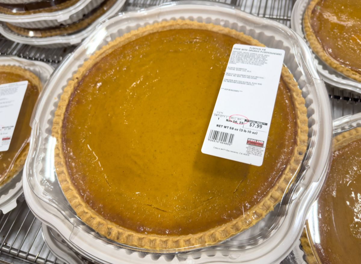 Costco pumpkin pie