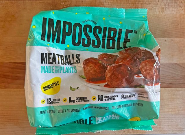 Impossible Homestyle Meatballs